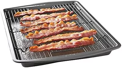 15  X 10.5  Premium Nonstick Carbon Steel Crispy Bacon Multipurpose Baking Pan S • $22.99