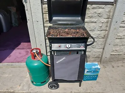 Landmann 12371  Gas Bbq Black = Used= It's Working=comes With Calor Gas Cylinder • £80