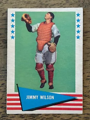 Jimmy Wilson 1961 Fleer Baseball #88 St. Louis Cardinals EX CENTERED! • $5