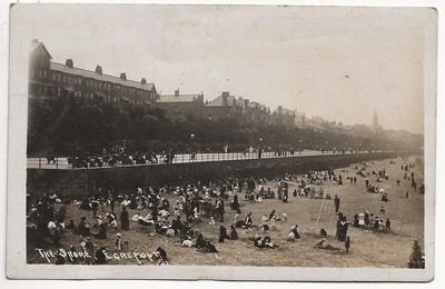 £7.99 • Buy 1912 Real Photo Postcard The Shore Egremont Wallasley Cheshire Liscard Postmark