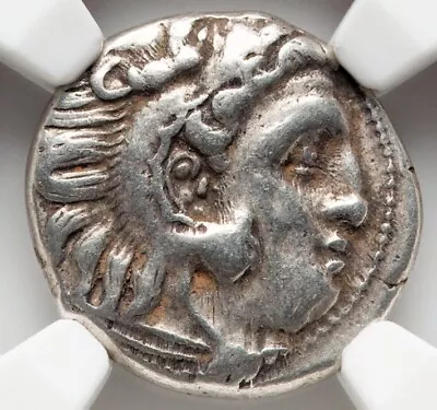 NGC Ch VF Alexander The Great III 336-323 BC Kingdom Macedon Greek Drachm Coin • $334.99