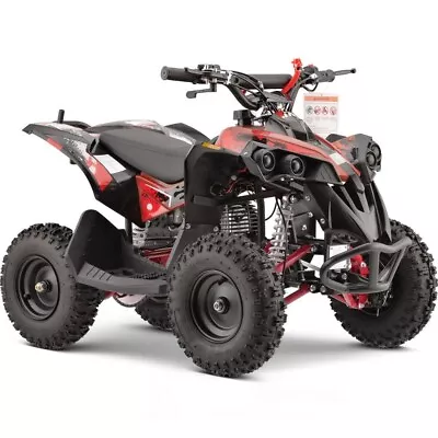 MotoTec Renegade 40cc 4-Stroke Ages 6+ Backyard Off Road Kids Gas ATV Red ✅ • $899