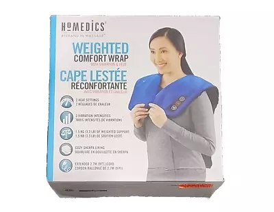 Homedics Weighted Comfort Wrap With Vibration And Soothing Heat • $19.99