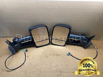 03-06 Chevy Silverado/GMC Sierra TOW MIRROR PAIR W/ Heated LED Turn Signals • $199.95