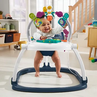 Fisher-Price Astro Kitty Jumperoo Baby Bouncer & Activity Center GPT46-9564 NEW • $84.99