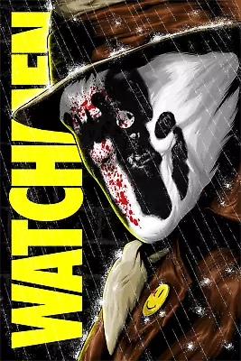 Watchmen By Fitz Ltd Edition X/100 Poster Print Mondo MINT Movie Art • $90