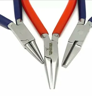 Forming Pliers Set Of 3 Jewellery Making Beading Wire Metal Jump Ring Tool • £21.99
