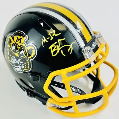 Eli Drinkwitz Signed Mizzou Tigers Alternate Mini Helmet Missouri Autograph K2 • $134.99