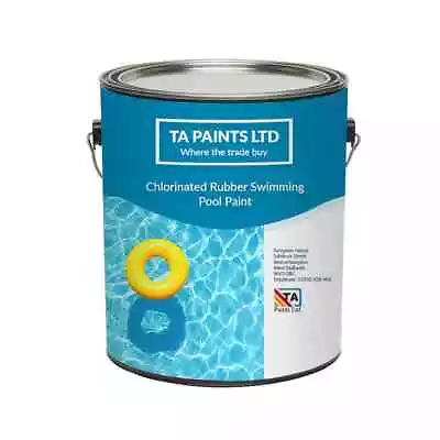 SWIMMING POOL PAINT Chlorinated Rubber Ornamental Garden POND PAINT • £49.49