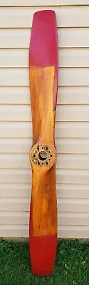 Antique Vintage WWII Sensenich Airplane Airboat Wood Propeller Man Cave Prop 68  • $1995