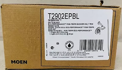 Moen Shower Posi-Temp(R) Matte Black T2902EPBL • $49.99