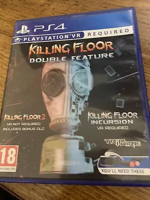 KILLING FLOOR 2 & INCURSION Double Feature Sony Playstation 4 PS4 VR • $40.42