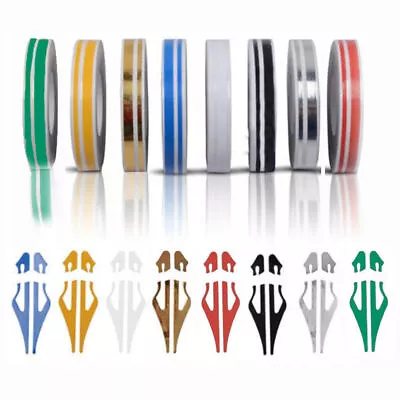 32Feet Vinyl Pinstriping Pin Stripe Double Line Car Tape Decal Sticker 1/6  1/12 • $7.20