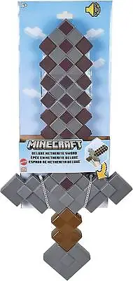 NEW Minecraft Deluxe Netherite Sword W/ Lights & Sounds Kid Role-Play Accessory • $24.99