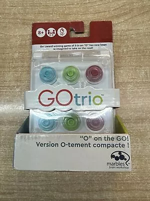 NEW! Go Trio Travel Game  O  On The GO! Marbles Brain Workshop Compact Case • $19.99