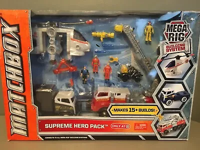 Matchbox Mega Rig Building System Supreme Hero Pack • $24.99