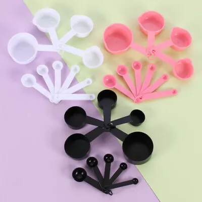 10Pcs Measuring Spoons Cups Set Kitchen Baking Coffee Measuring Tool Scoop S * • £5.63