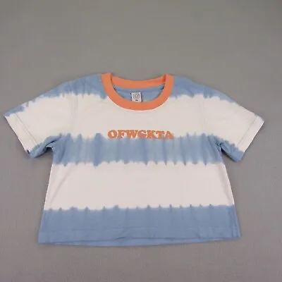 Odd Future Shirt Womens XS Blue Tie Dye Tee Tyler The Creator Crewneck Tee ^ • £7.11