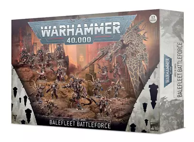 Balefleet Battleforce Chaos Space Marines Warhammer 40K Daemon Prince Arks Omen • £269.23