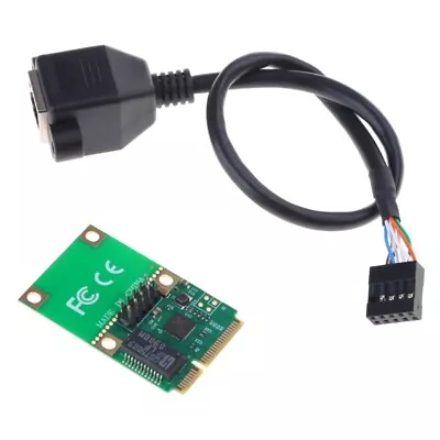 Mini PCI-E Gigabit Ethernet Card PCI-Express Card 10/100/1000Mbps • $11.08