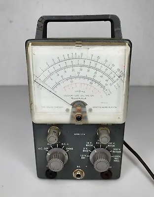 Vintage Heathkit V-7A Vacuum Tube Voltmeter (Turns On - Untested) Estate Sale  • $57.44