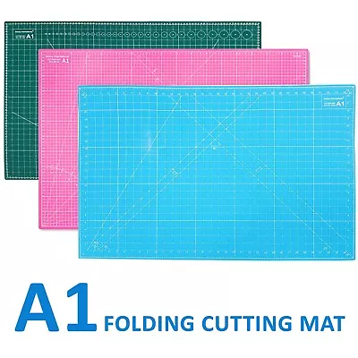 A1 Cutting Mat 900x600mm Self Healing Slip-Resistant Arts & Crafs 3 Colours • £11.65