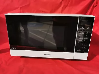 Panasonic 27L White Flatbed Inverter Microwave NN-SF564W - (As New In Box) • $199.99