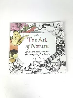 Hallmark The Art Of Nature Marjolein Bastin Coloring Book RARE  • $62.29