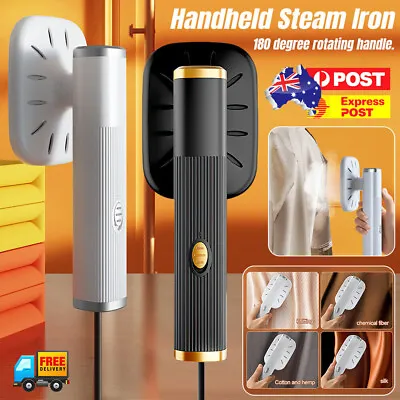 Mini Steam Iron 360° Ironing Handheld Iron Steamer USB Powered For Home Travel • $15.09
