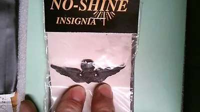 Military Insignia Older Master Aviator Aviation Wings Black 2 1/2 Inches • $4.99