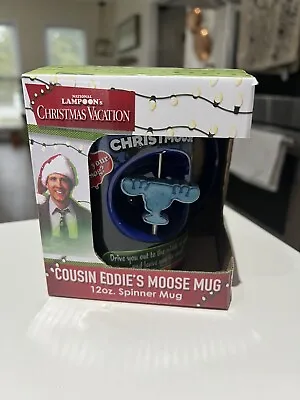 NEW National Lampoon's Christmas Vacation Cousin Eddie’s Moose Spinner Mug 12 OZ • $12