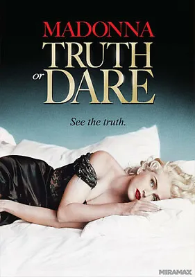 MADONNA: TRUTH OR DARE -NEW DVD 1991 Documentary Of Blonde Ambition Concert Tour • $9.99