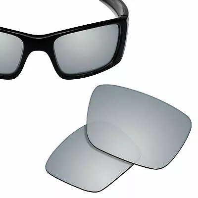 Polarized Replacement Lenses For-OAKLEY Fuel Cell Sunglasses Silver Titanium • $6.99