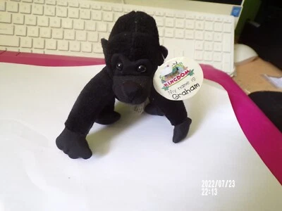 Deagostini My Animal Kingdom Gordon Daddy & Baby Gorilla With Tag • £5