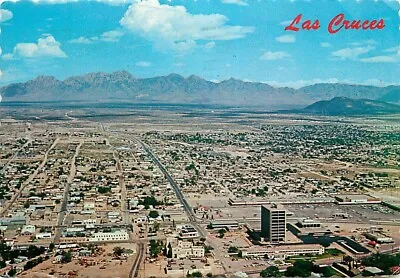 $4.95 • Buy Postcard Aerial View Of Las Cruces, New Mexico - Used In 1977