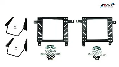 1xCrank Motorspor Seat Adapter Rail Mitsubishi Evo 7 8 9suit BRIDE RECARO SPARCO • $189