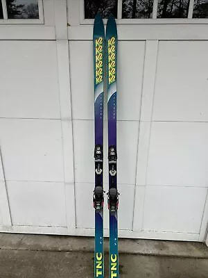 Vintage  Neon K2 TNC 7.3 Comp  207 Cm  Skis W/ Marker Racing Twincam Bindings • $295