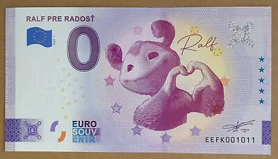 0 Euro Souvenir Slovakia RALF PRE RADOST EEFK 2023-1  RARE! • £38.83