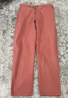 Orvis Men’s Sz 36 X 32 Pink Pima Cotton Chino Pants • $15.30