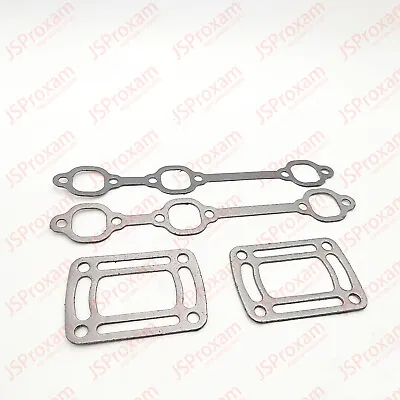 Exhaust Gasket Manifold For Volvo Penta 4.3 L V6 GL GXI Riser Block V6 Elbow Kit • $25