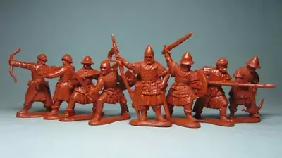 1/32 Kit-Soldiers - Medieval Ukrainian Warriors XIV-XV Century  (Red) • $21