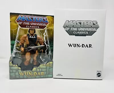 2010 Wun-dar *exclusive* Motuc Masters Universe Classics Motu Moc Mib He-man Afa • $51