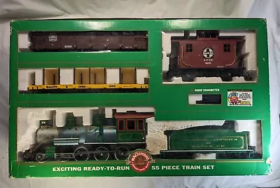 VTG  BACHMANN'S BIG HAULER  G Scale R/C Train Set W/ Radio Control Near Complete • $155