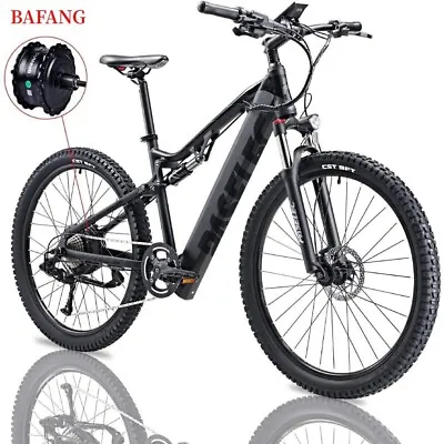 $1469 • Buy PASELEC 27.5'' Electric Bike 750 W Peak BaFang Motor Bicycle EBike E-MTB 9 Speed