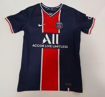 Paris Saint Germain PSG Nike 2020 Home Soccer Football Shirt Jersey Mbappe #7 • $59.99