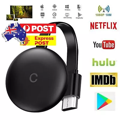 For Chromecast Google Wireless HDMI-Compatible HD Display Media Streaming Video • $19.99