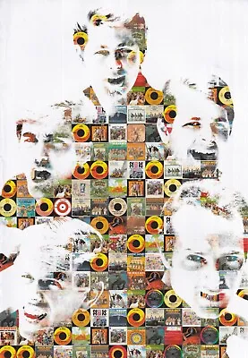 £6.99 • Buy The Beach Boys Vinyl Collage - Mini Poster/Magazine Clipping
