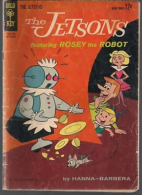 Jetsons #5 Gold Key 1963  Rosey's Reward  + George & Astro & Lippy The Lion Gd+ • $10.73