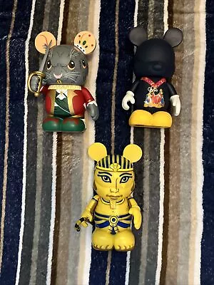 Disney Vinylmation Lot Of 3 Urban 7 Holiday Pin Trading 9” New • $64.99