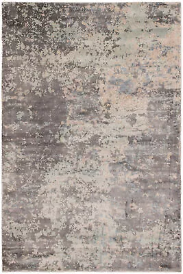 Traditional Hand Loomed Oriental Carpet 5'0  X 7'7  Viscose Area Rug • $376.20